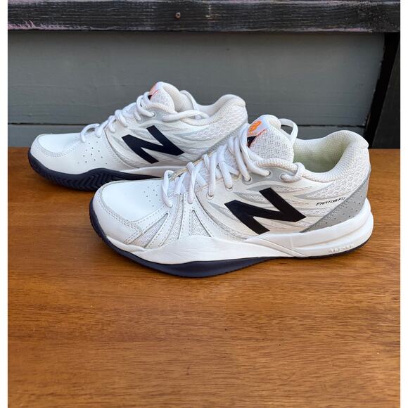New Balance Shoes - New Balance WC786WN2 Women’s 6.5 Tennis Shoes White Navy FantomFit